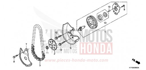 OIL PUMP SH150RB de 2011
